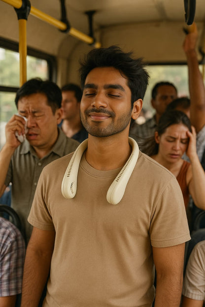 Portable Bladeless Rechargeable Neck Fan - Vistora